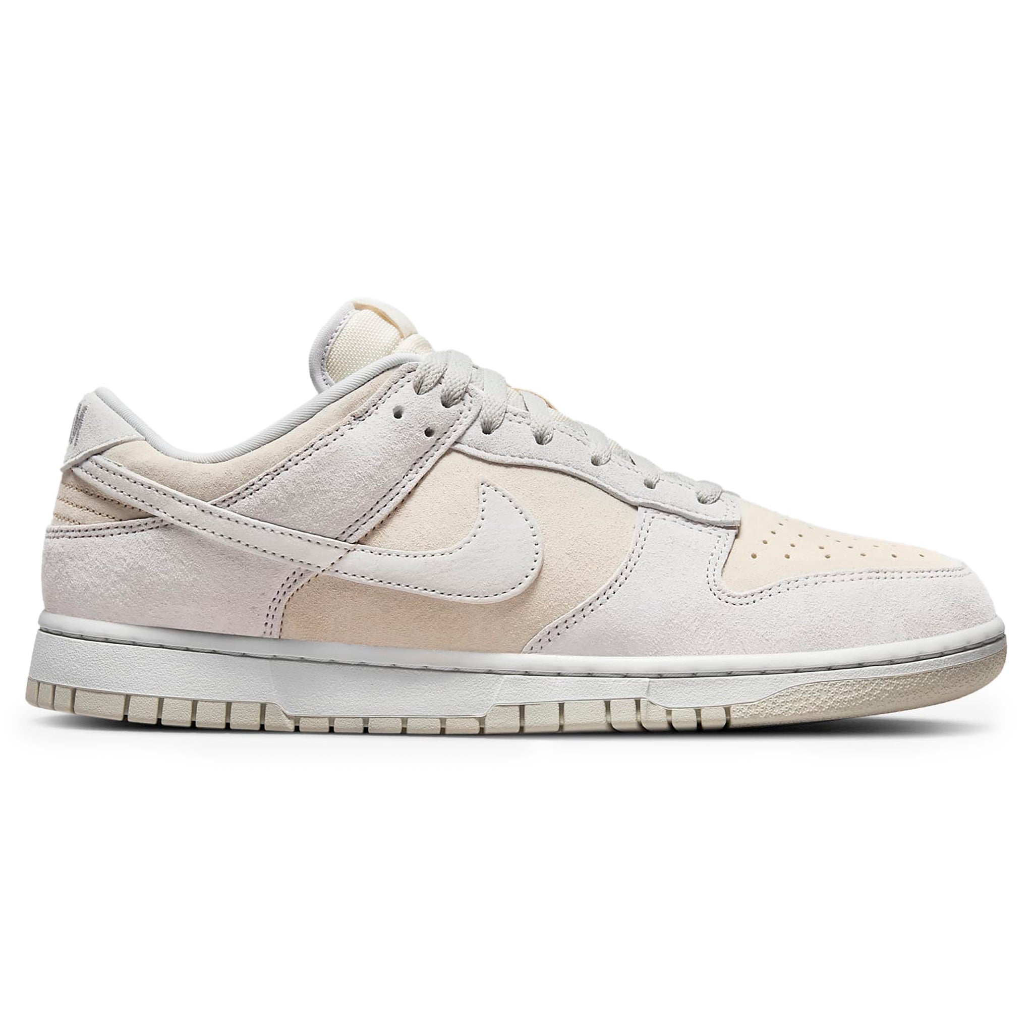 Side view of Nike Dunk Low Premium Vast Grey DD8338-001